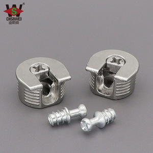 Connecteur d'étagère trois-en-un en alliage de zinc Disiwei pour accessoires de quincaillerie de tiroir de meuble - Product Image 2
