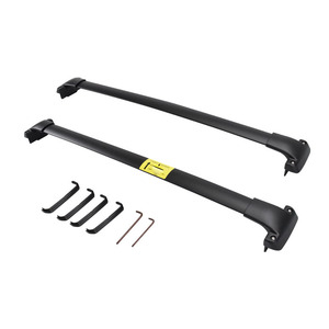 Panneau solaire en aluminium série 80, boîte à outils, barre de douche routière, échelle à corde 4x4, pince avec lumières LED, montage plat |   Barres de toit pour voiture - Product Image 2