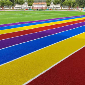 Cao Cấp Mềm Nhựa Cỏ Nhân Tạo 40Mm 20Mm Đống Chiều Cao Đầy Màu Sắc Trong Nhà Tổng Hợp Cỏ Cho Mẫu Giáo Sân Chơi Trang Trí - Product Image 3