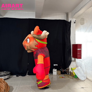 Mascota Inflable Comercial de Alce para Caminar, Personalizada para la Copa de Fútbol 2026 Canadá, para Desfiles de Carnaval - Product Image 1