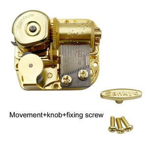 Sankyo Gold La <span class=keywords><strong>Vie</strong></span> en Rose Boîte à musique mécanique à remonter 18 notes (200 mélodies au choix) - Product Image 6