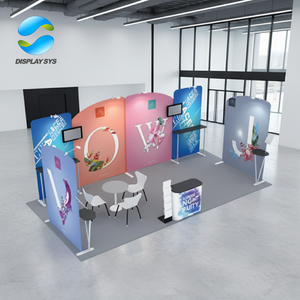 Stand Modular Plegable de Tela Tensada para Ferias y Exposiciones, Personalizable, Venta Directa de Fábrica en China - Product Image 2