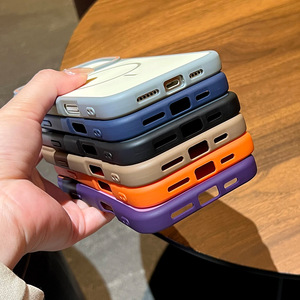 เคสโทรศัพท์มือถือแม่เหล็กกันกระแทกสองสียอดนิยมสำหรับ <span class=keywords><strong>iPhone</strong></span> 18 17 16 15 14 13 12 PRO MAX - Product Image 6