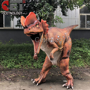 Modèle de dinosaure animatronique réaliste <span class=keywords><strong>Jurassic</strong></span> <span class=keywords><strong>World</strong></span>, dinosaure léger qui marche, dinosaure à chevaucher, à vendre - Product Image 6