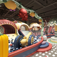 Aire de jeux intérieure, conception 3D, thématisation personnalisée, solution clé en main, équipement commercial pour les développeurs immobiliers de complexes hôteliers de luxe