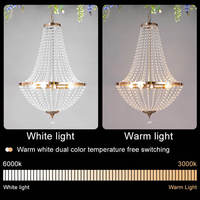 Luminaires suspendus de luxe pour événements festifs, hôtels, décorations de salles de mariage, lustres en cristal pour la décoration de mariage