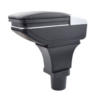 Vtear Pour <span class=keywords><strong>Fiat</strong></span> Palio Sportives accoudoir cuir magasin central boîte de rangement de voiture-style intérieur ABS accoudoir accessoires Offre Spéciale - Product Image 1