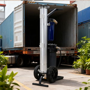 Sistema di Purificazione <span class=keywords><strong>ad</strong></span> <span class=keywords><strong>Osmosi</strong></span> <span class=keywords><strong>Inversa</strong></span> 500L/Ora per Pulizia di Pannelli Solari, Vetri di Finestre e Auto, Depuratore d'Acqua per Casa - Product Image 5