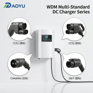 40kW ที่ทันสมัย DC ชาร์จเร็วติดผนัง CCS1 CCS2 gbt chademo ocpp 1.6J แอปอัจฉริยะสถานีชาร์จเร็วปรับแต่งได้ - Product Image 5