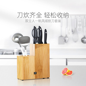 Juego de utensilios de cocina Dual-Right People, olla vaporera tipo wok de acero inoxidable con tapa, apta para horno, utensilios de cocina multifuncionales - Product Image 5
