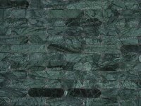 SH STONE Mosaïque murale de luxe personnalisée en marbre vert Guatemala poli, carreaux faits à la main, crédence en briques, sol de salle de bain