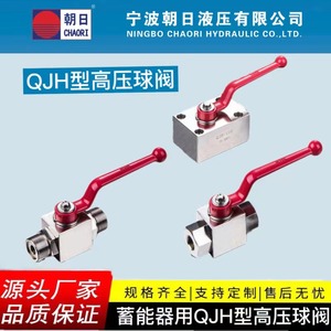 Vanne à boisseau sphérique haute pression QJH en acier au carbone fileté PN315, vanne d'arrêt hydraulique pour le contrôle des accumulateurs - Product Image 3