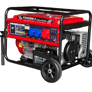 3 Phases Gasoline Generator Sets 3kva 5kva 6kva 7kva