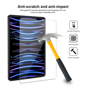 Đối với Apple <span class=keywords><strong>iPad</strong></span> M2 M3 M4 Pro Air 13 11 11 10th 9th 8th 7th thế hệ chống vân tay kính cường lực bảo vệ màn hình bảo vệ - Product Image 5