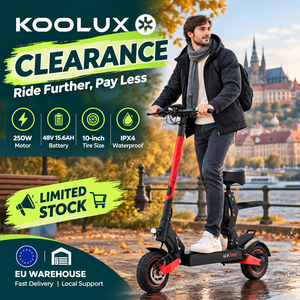 Trottinette Pliante avec Siège 25km/h Autonomie 60-70km Déstockage Entrepôt Europe CE ROHS EN17128 OEM ODM Logo Personnalisé - Product Image 1