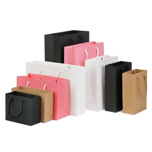 Jewelry packaging bags solid color exquisite handbags companion bags gift gift bags spot can be printed LOGO