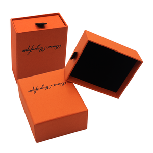 Tùy chỉnh sang trọng trượt ngăn kéo hộp cứng cứng nhắc các tông với Ribbon <span class=keywords><strong>Rope</strong></span> Sponge Liner & in nổi cho bao bì Quà Tặng - Product Image 6