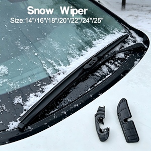 Balais d'essuie-<span class=keywords><strong>glace</strong></span> toutes saisons résistants à la neige, plusieurs tailles 14/16/18/20/22/24/25 pouces, pour berlines et SUV - Product Image 2