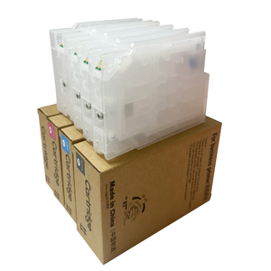 T9071-T9074 T9801-9804 Hervulbare Inktcartridge Met Eenmalige Chip Voor Epson Wf6590 Personeelsbestand WF-6090 Printers Leeg Xxl Formaat