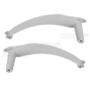 มือจับประตูด้านใน 3 สี สำหรับ BMW E70 X5 SAV ปี 2007-2013 E71/E72 X6 SAV ปี 2008-2014 แผงมือจับประตูภายในรถยนต์ ฝาครอบตกแต่ง - Product Image 4