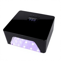 Lampe à ongles UV LED sans fil rechargeable 365nm, séchage rapide, sécheuse métallique pour gel à ongles de salon