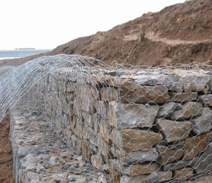 Nhúng nóng 2*1*1 đá lồng đầy gabion giỏ tường lục giác dây lưới gabion - Product Image 1
