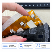 Circuit imprimé flexible FPC, LED PCBA, ceinture de luminothérapie pliable, couverture LED IR, conception personnalisée de la longueur d'onde et de l'angle, OEM ODM