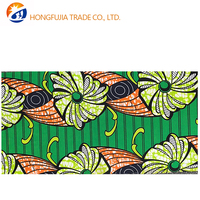Kain Batik Lilin Afrika Tenun Sisir 100% Poliester untuk Dekorasi Pakaian, Gorden, Kemeja, Selimut, Anak Laki-laki dan Perempuan