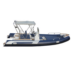 <span class=keywords><strong>6m</strong></span> Luxe Rib Boat CE Certifié 19.7ft Famille Voilier Yacht Gonflable Annexe pour Plongée En Plein Air 600 Série Rib-600 - Product Image 6