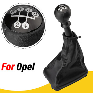 Opel Gear <b>Shift</b> <b>Knob</b> Leather 5-Speed Manual Ergonomic Car Fitment Vauxhall Europe - Product Image 2