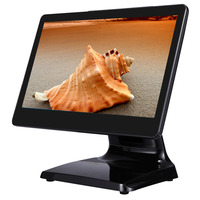 15.6 pouces 4 + 64G i3 simple et double écran Pos tout en un système Pos au détail Android tablettes caisse enregistreuse pour restaurants