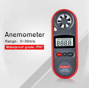 30m/s אנומומטר דיגיטלי WT816A מד רוח כף יד דיגיטלי -10~45 טמפרטורת רוח מדידת מהירות רוח מחוון צינון - Product Image 2