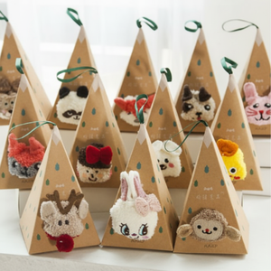 Collezione di calzini per dormire con animali e Cupcake per asili nido e articoli per feste regalo di Natale con comoda custodia - Product Image 1