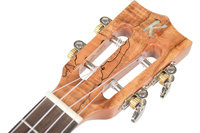 Concert érable Spalted ukulélé solide 24 pouces ukulélé ténor 26 pouces