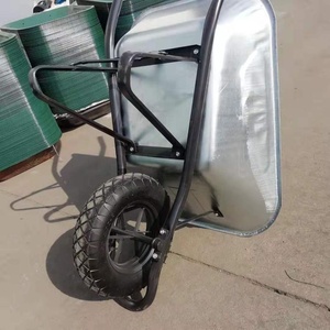 <span class=keywords><strong>Brouette</strong></span> <span class=keywords><strong>galvanisée</strong></span> WB6400 Produit durable et résistant aux intempéries pour une utilisation pratique en extérieur - Product Image 2