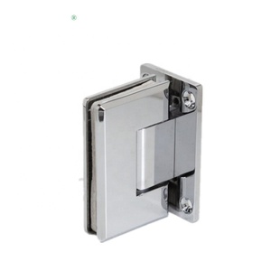 Charnière de <span class=keywords><strong>porte</strong></span> de <span class=keywords><strong>douche</strong></span> en laiton et alliage de zinc or rose à 90 degrés pour verre - Product Image 6