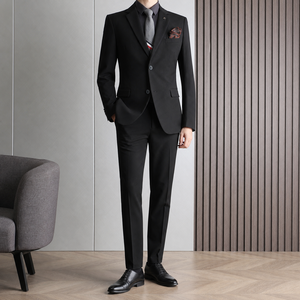<span class=keywords><strong>Traje</strong></span> de Boda Moderno de 2 Botones para Hombre, Corte Entallado, Conjunto de 3 Piezas, <span class=keywords><strong>Traje</strong></span> Formal para Novio, Padrino, Fiesta, Banquete, Blazer, Chaqueta, Pantalones, Chaleco - Product Image 2