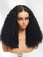 Peluca de Cabello Humano Rizado Birmano 100% Natural Foxen, Pelucas con Frente de Encaje sin Pegamento para Mujeres Negras, Pre-Depiladas, 13x4 13x6, Peluca Frontal de Encaje HD