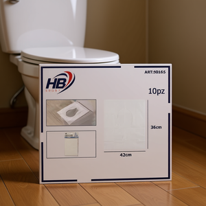 Lot de 10 housses de siège de toilette jetables - Product Image 3