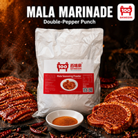 Poudre d'assaisonnement Mala Marinade pour steak de porc, steak de bœuf, côtelette d'agneau, aile de poulet, 5 kg, 20 kg, 25 kg, en vrac, pour la restauration