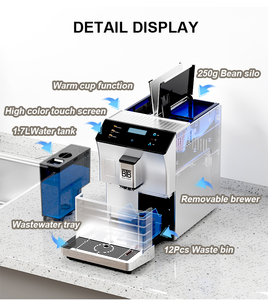 เครื่องชงกาแฟเอสเพรสโซ่อัตโนมัติ Hone Professional พร้อมหน้าจอสัมผัส - Product Image 2