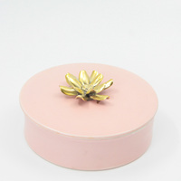 Boîte à bonbons en céramique exquise de haute qualité pour cadeau pour décoration de mariage
