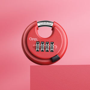 Serrure à combinaison ronde en acier inoxydable 304, cadenas à disque à 4 chiffres, résistant aux intempéries, réinitialisable - Product Image 3