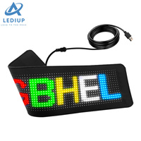 LEDIUP Soft LED Matrix Pixel Panel Scrollen Helle Werbung LED-Schilder Bildschirm Flexible USB 5V LED Car Sign App Control
