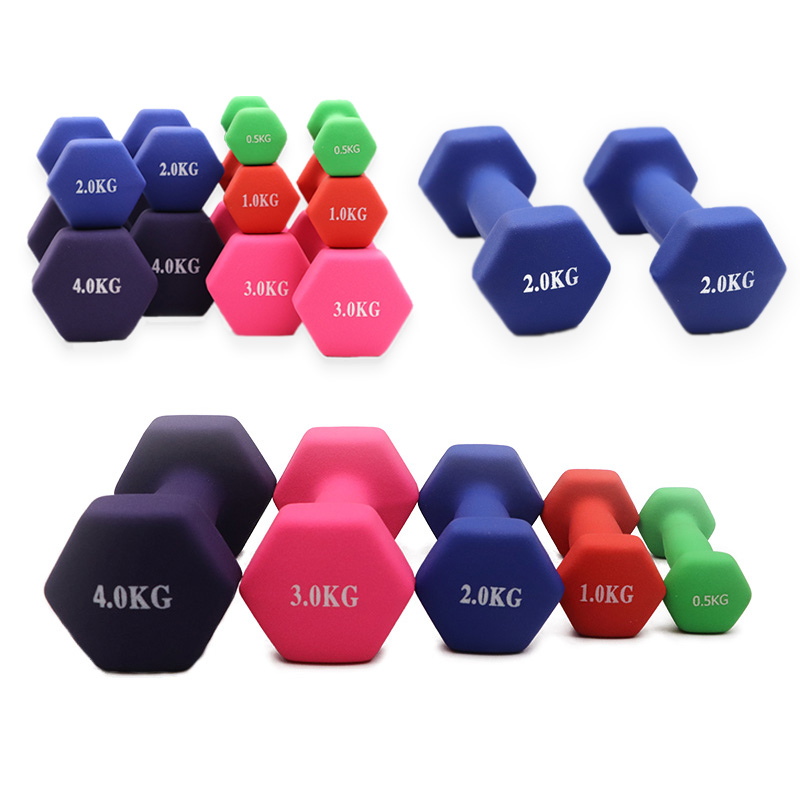 Гантели для фитнеса и дома разных цветов, 0,5 кг, 1 кг, 2 кг, 3 кг, гантели под заказ из чугуна