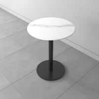 Offre Spéciale : Mobilier de Restaurant – Ensemble Table et Chaises Minimaliste en Marbre pour Fast-Food, Hôtels, Cafés et Bars