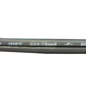 Approbation PSE JIS 2*0.75mm2 Câble d'alimentation en caoutchouc HHFF