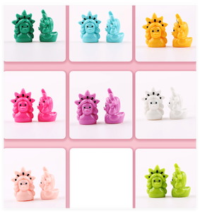 Micro Paysage Miniature Décoration Bonsaï <span class=keywords><strong>Maison</strong></span> Poupées Plantes Jardin Chanceux Miniature D'été 3D Résine Canard Figurine Aquarium Jouet - Product Image 6