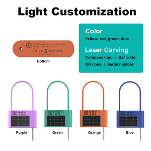 New Arrival năng lượng mặt trời Tracker ổ khóa hậu cần container <span class=keywords><strong>UHF</strong></span> <span class=keywords><strong>RFID</strong></span> Làm xáo trộn hiển nhiên Cáp thép không gỉ điện tử con dấu <span class=keywords><strong>tag</strong></span> - Product Image 5