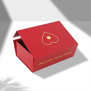 Fashion Luxury Custom Recycled Magnetic Closure Gift <b>Paper</b> Box for Garments Dress Gift Folding Box - Product Image 3